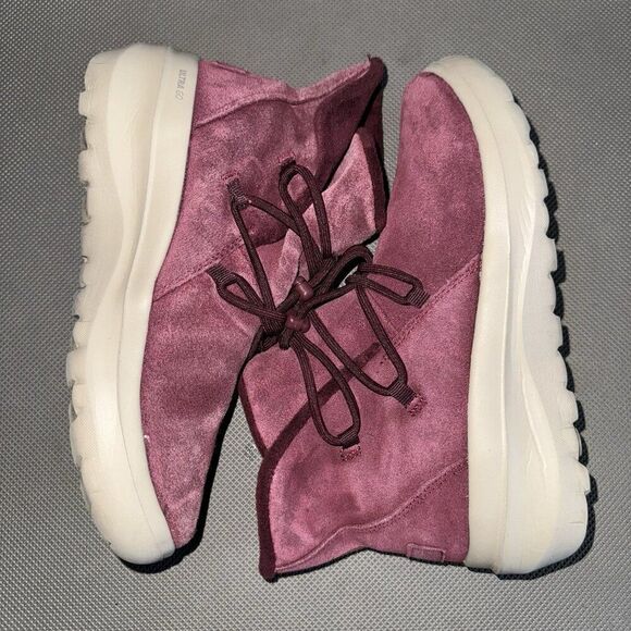 Skechers On The Go Air Cooled Goga Mat Burgundy Comfort Bootie Womens Size 7 - Picture 5 of 8